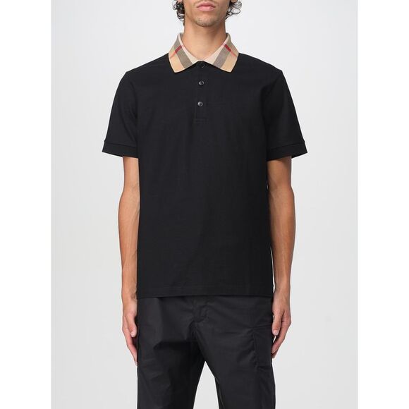 Burberry Polo Shirt Men Black